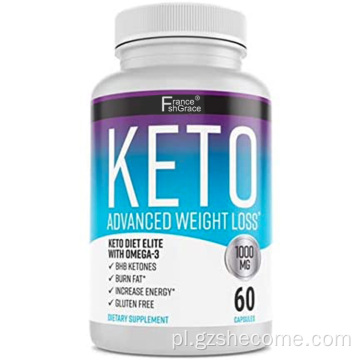 Najlepsze ketonowe suplement Keto Burner Keto kapsułki